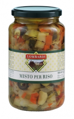 Mixed vegetables for rice